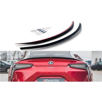 Maxton - Spoiler Cap Central Lexus LC 500 Noir Brillant