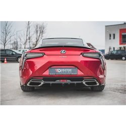 Maxton - Becquet Central Lexus LC 500 Noir Brillant