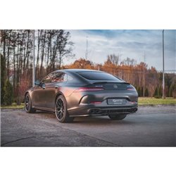 Maxton - Becquet Central Mercedes-AMG GT 53 / 43 V8 Package 4 Portes-Coupe X290 Noir Brillant
