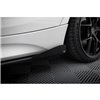 Maxton - Street Pro Rajouts Des Bas De Caisse V.2 BMW 1 F20 M135i / M140i / M-Pack Noir-Rouge + Rabats Brillant