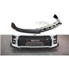 Maxton - Lame Du Pare-Chocs Avant V.2 + Ailerons Toyota GR Yaris Mk4 Noir Brillant