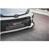 Maxton - Lame Du Pare-Chocs Avant V.2 + Ailerons Toyota GR Yaris Mk4 Noir Brillant