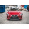 Maxton - Lame Du Pare-Chocs Avant V.1 Lexus LC 500 Noir Brillant