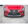 Maxton - Lame Du Pare-Chocs Avant V.1 Lexus LC 500 Noir Brillant