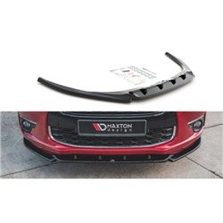 Maxton - Lame Du Pare-Chocs Avant Citroen DS4 Noir Brillant