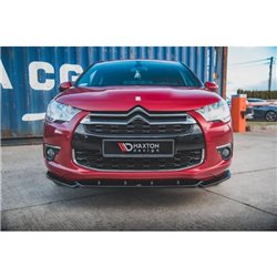 Maxton - Lame Du Pare-Chocs Avant Citroen DS4 Noir Brillant