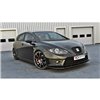 Maxton - LAME DU PARE-CHOCS AVANT V.1 SEAT LEON MK2 CUPRA FR (APRES FACELIFT)