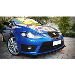 Maxton - LAME DU PARE-CHOCS AVANT V.1 SEAT LEON MK2 CUPRA FR (APRES FACELIFT) 