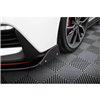 Maxton - Lame Du Pare-Chocs Avant V.6 + Ailerons Hyundai I30 N Mk3 Hatchback/Fastback Noir Brillant