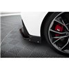 Maxton - Lame Du Pare-Chocs Avant V.6 + Ailerons Hyundai I30 N Mk3 Hatchback/Fastback Noir Brillant