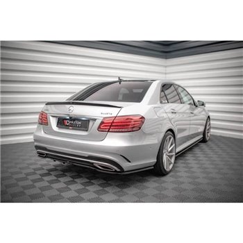 Maxton - Becquet Mercedes-Benz E63 AMG / AMG-Line / Standard Sedan W212 Facelift Noir Brillant