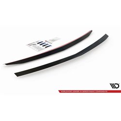 Maxton - Becquet Mercedes-Benz E63 AMG / AMG-Line / Standard Sedan W212 Facelift Noir Brillant