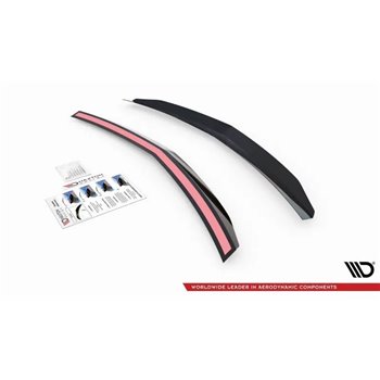 Maxton - Becquet Mercedes-Benz E63 AMG / AMG-Line / Standard Sedan W212 Facelift Noir Brillant