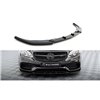 Maxton - Lame Du Pare-Chocs Avant Mercedes-Benz E63 AMG Sedan W212 Facelift Noir Brillant