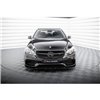 Maxton - Lame Du Pare-Chocs Avant Mercedes-Benz E63 AMG Sedan W212 Facelift Noir Brillant