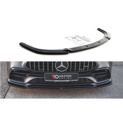Maxton - Lame Du Pare-Chocs Avant V.1 Mercedes-AMG GT 53 4-Door Coupe X290 Noir Brillant