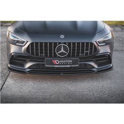 Maxton - Lame Du Pare-Chocs Avant V.1 Mercedes-AMG GT 53 4-Door Coupe X290 Noir Brillant
