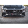 Maxton - Lame Du Pare-Chocs Avant V.1 Mercedes-AMG GT 53 4-Door Coupe X290 Noir Brillant