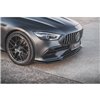 Maxton - Lame Du Pare-Chocs Avant V.1 Mercedes-AMG GT 53 4-Door Coupe X290 Noir Brillant