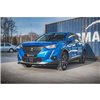 Maxton - Lame Du Pare-Chocs Avant V.1 Peugeot 2008 Mk2 Noir Brillant