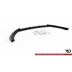 Maxton - Lame Du Pare-Chocs Avant V.1 Peugeot 2008 Mk2 Noir Brillant