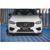 Maxton - Lame Du Pare-Chocs Avant V.1 Volvo XC60 Mk2 R-Design Noir Brillant