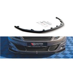 Maxton - Lame Du Pare-Chocs Avant V.1 Peugeot 308 Mk2 Noir Brillant