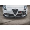 Maxton - Lame Du Pare-Chocs Avant V.2 Alfa Romeo Giulietta Noir Brillant