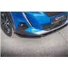 Maxton - Lame Du Pare-Chocs Avant V.2 Peugeot 2008 Mk2 Noir Brillant