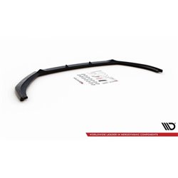 Maxton - Lame Du Pare-Chocs Avant V.2 Peugeot 2008 Mk2 Noir Brillant