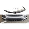 Maxton - Lame Du Pare-Chocs Avant V.3 Skoda Octavia RS Mk4 Noir Brillant