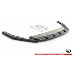 Maxton - Lame Du Pare-Chocs Avant V.3 Skoda Octavia RS Mk4 Noir Brillant