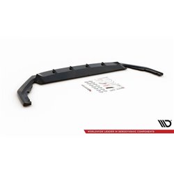 Maxton - Lame Du Pare-Chocs Avant V.3 Skoda Octavia RS Mk4 Noir Brillant