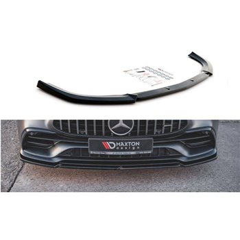 Maxton - Lame Du Pare-Chocs Avant V.2 Mercedes-AMG GT 53 4-Door Coupe X290 Noir Brillant