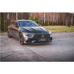Maxton - Lame Du Pare-Chocs Avant V.2 Mercedes-AMG GT 53 4-Door Coupe X290 Noir Brillant