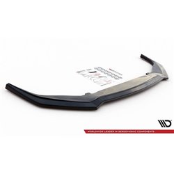 Maxton - Lame Du Pare-Chocs Avant V.1 Toyota GR Yaris Mk4 Noir Brillant