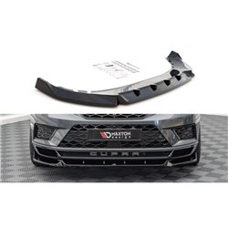 Maxton - Lame Du Pare-Chocs Avant V.1 Cupra Ateca Mk1 Noir Brillant