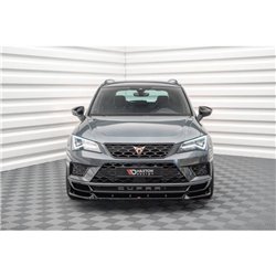 Maxton - Lame Du Pare-Chocs Avant V.1 Cupra Ateca Mk1 Noir Brillant