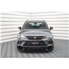 Maxton - Lame Du Pare-Chocs Avant V.1 Cupra Ateca Mk1 Noir Brillant