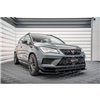Maxton - Lame Du Pare-Chocs Avant V.1 Cupra Ateca Mk1 Noir Brillant