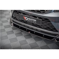 Maxton - Lame Du Pare-Chocs Avant V.1 Cupra Ateca Mk1 Noir Brillant