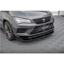 Maxton - Lame Du Pare-Chocs Avant V.2 Cupra Ateca Mk1 Noir Brillant