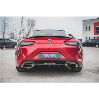 Maxton - Diffuseur Arrière Complet Lexus LC 500 Noir Brillant