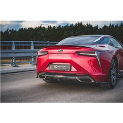 Maxton - Diffuseur Arrière Complet Lexus LC 500 Noir Brillant