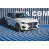 Maxton - Lame Du Pare-Chocs Avant V.2 Volvo XC60 Mk2 R-Design Noir Brillant