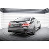 Maxton - Arriere Lame (avec une barre verticale) Mercedes-Benz E63 AMG Sedan W212 Facelift Noir Brillant