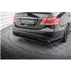 Maxton - Arriere Lame (avec une barre verticale) Mercedes-Benz E63 AMG Sedan W212 Facelift Noir Brillant