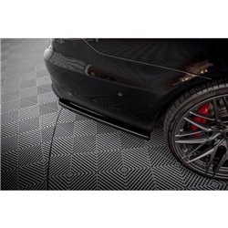 Maxton - Arriere Lame (avec une barre verticale) Mercedes-Benz E63 AMG Sedan W212 Facelift Noir Brillant