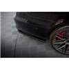 Maxton - Arriere Lame (avec une barre verticale) Mercedes-Benz E63 AMG Sedan W212 Facelift Noir Brillant