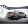 Maxton - Arriere Lame (avec une barre verticale) Mercedes-Benz E63 AMG Sedan W212 Facelift Noir Brillant